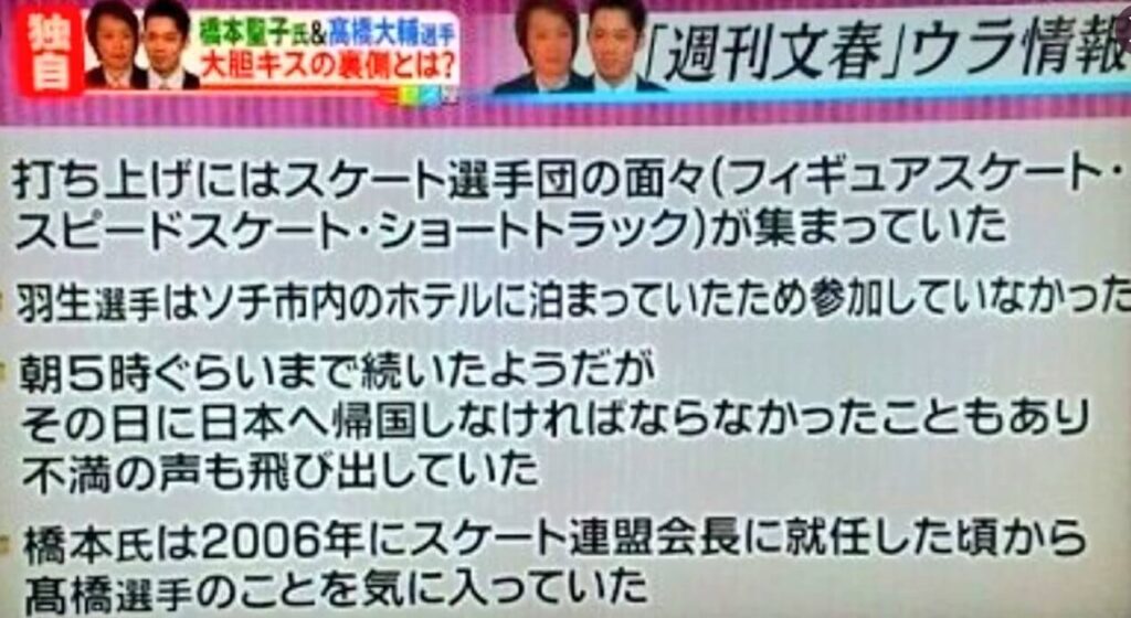 橋本 聖子 セクハラ 問題