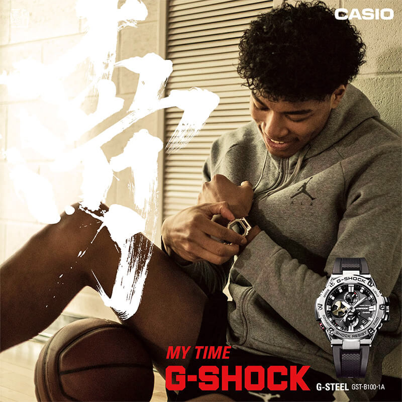 八村塁スポンサーその④：CASIO